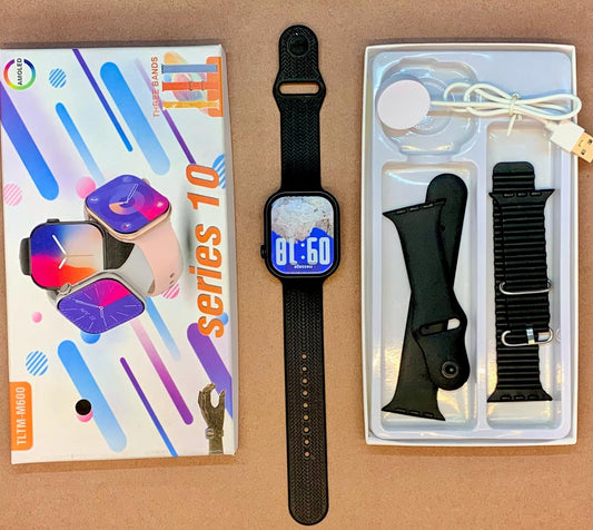 M600 Smart Watch with 3 Straps